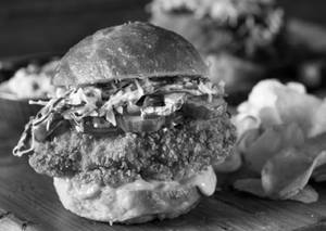 Fried Chicken Burger