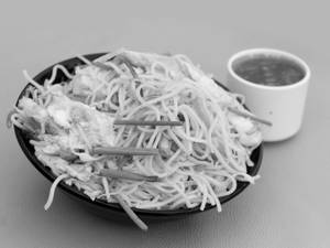 Egg noodles.
