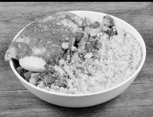 Lemony Herbed Cous Cous.