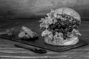 Captain Pit BBQ Lamb Burger