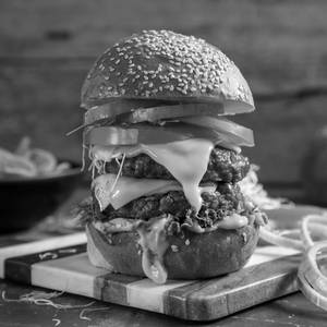 Chicken Tower Burger