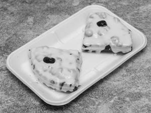 Blueberry Cream Cheese Waffle