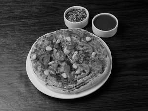 8" American Corn Veg Pizza