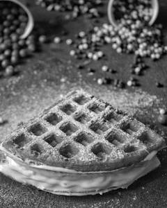 Belgian White Chocolate Waffles