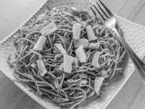 Paneer noodles             