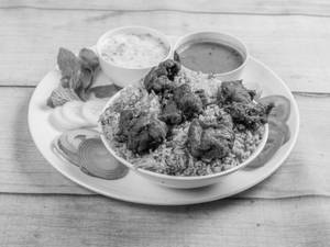 Chicken Kebab Biryani