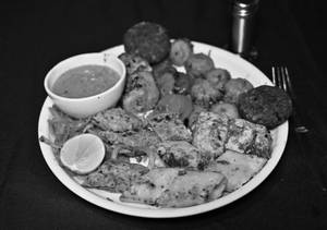 Tandoori Platter.