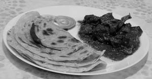 Chicken Kosha & Paratha 2 Pcs