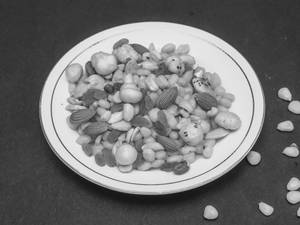 Corn Dry Fruit Chaat