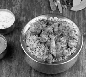 Mushroom Biriyani