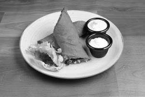 Falafel Beet Wrap