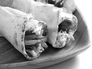 Tandoori Soya Chaap Roll