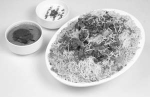 Mutton Dum Biryani  With Bone