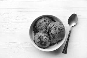 Chocolate Fudge Brownie Ice Cream Scoop