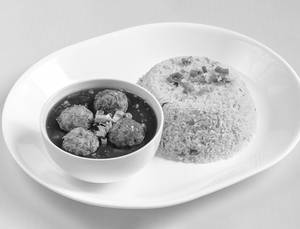 Veg Manchurian Rice Box Meal [serves 1]