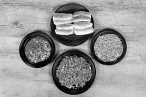 Silver Egg Thali