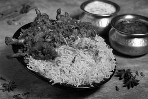 Fried Wings Chicken Biryani - Roast