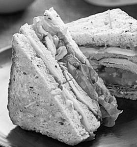 Veg Club Sandwich