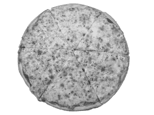 8" Regular Only Cheese Pizza (6 slices)