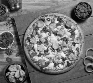 Spicy Lamb Pizza