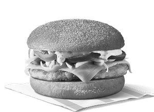 Grilled Chicken & Cheese Burger with Whole Wheat Bun.