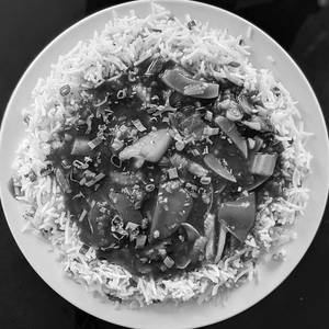 Chicken Pot Rice [1000ml] With Gravy