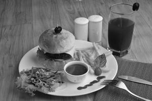 Chicken Burger Combo 