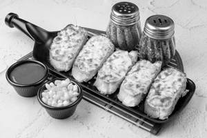 Corn Cheese Garlic Bread