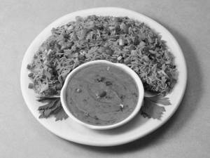 Mexican Fried Rice + Curry Sauce