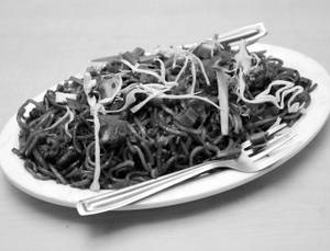 Schezwan Chow mein Chicken