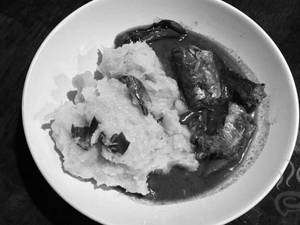 Kappa With Fish Curry