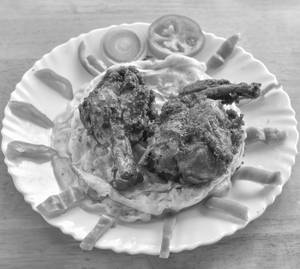 Porotta &chicken Fry