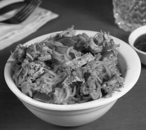 Maggi with Chicken 