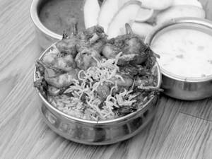Prawns Biryani 