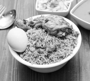 Chicken Biryani With Gravy