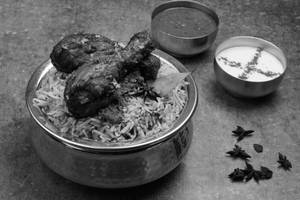 Tangdi Chicken Biryani