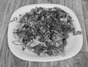 Egg Kothu Parotta