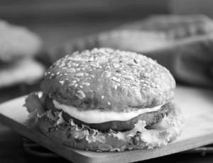 Aloo Tikki Burger with Cheese