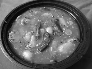 Schezwan Baby Corn & Mushrooms