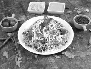 Veg Dum Biryani With Raita