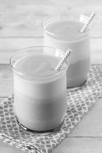 Mango Strawberry Milkshake