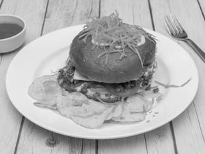 Chicken American Burger