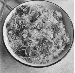 Arab Paneer Tikka Biryani