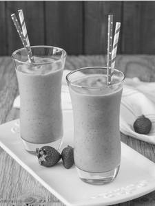 Strawberry Milkshake 100% Fresh