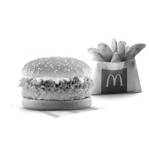 McChicken Burger + Masala Wedges (R)