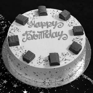 Chocolate Cake With 5 Star (Eggless)