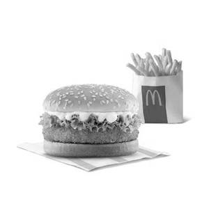 McVeggie Burger + Fries (R)