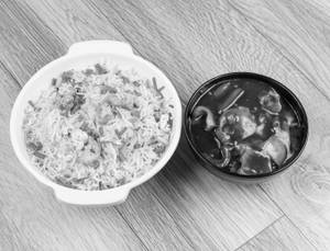 Boneless Chilli Chicken & Fried Rice (5 pcs)