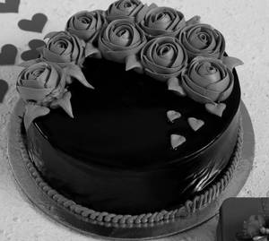 Chocolate Rose Cake                   