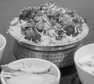 Basmati Chicken Fry Bit Biryani